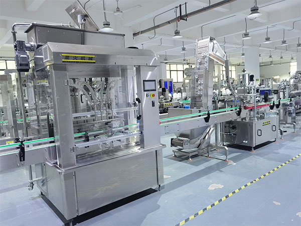 整套自动化蜂蜜包装流水线