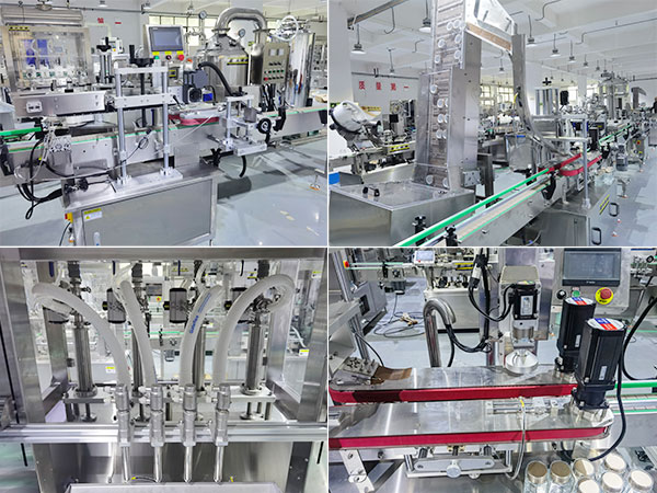 整套自动化蜂蜜包装流水线